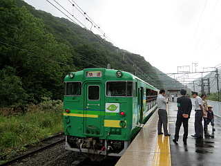 土合駅上りホーム