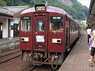 わたらせ渓谷鐵道わ89形310番台気動車