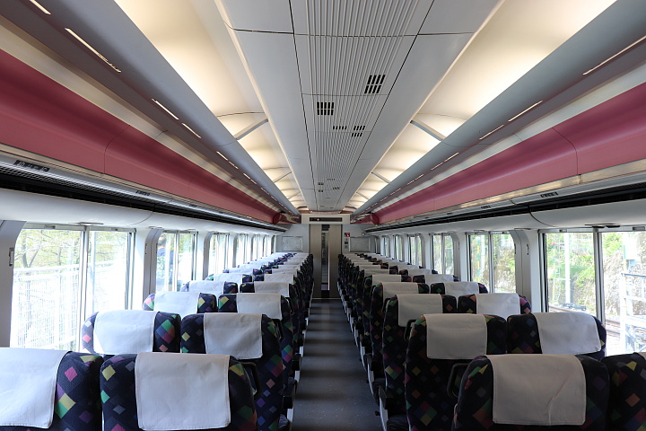 E257系電車車内