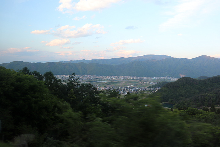 善光寺平の風景
