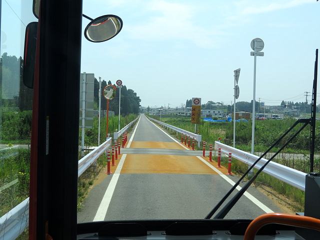 元踏切の交差点