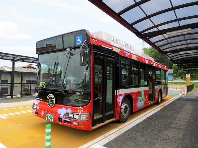 気仙沼線BRT柳津駅行き
