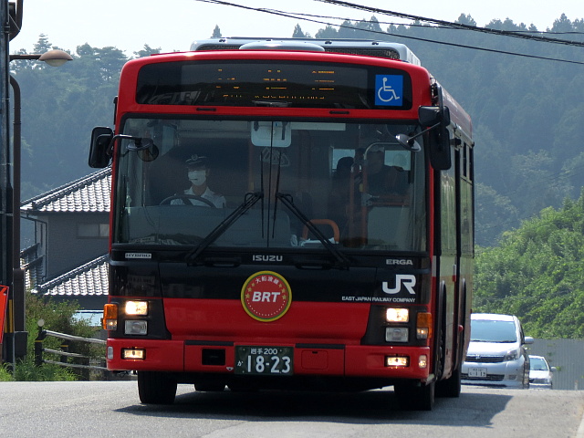 大船渡線BRT気仙沼駅行き