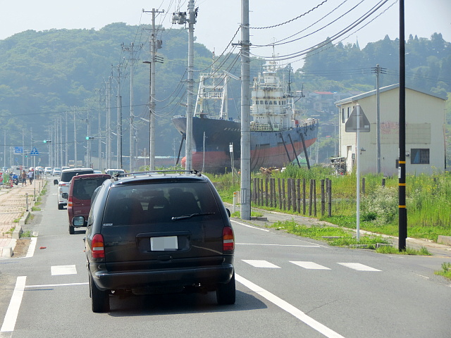鹿折唐桑駅付近